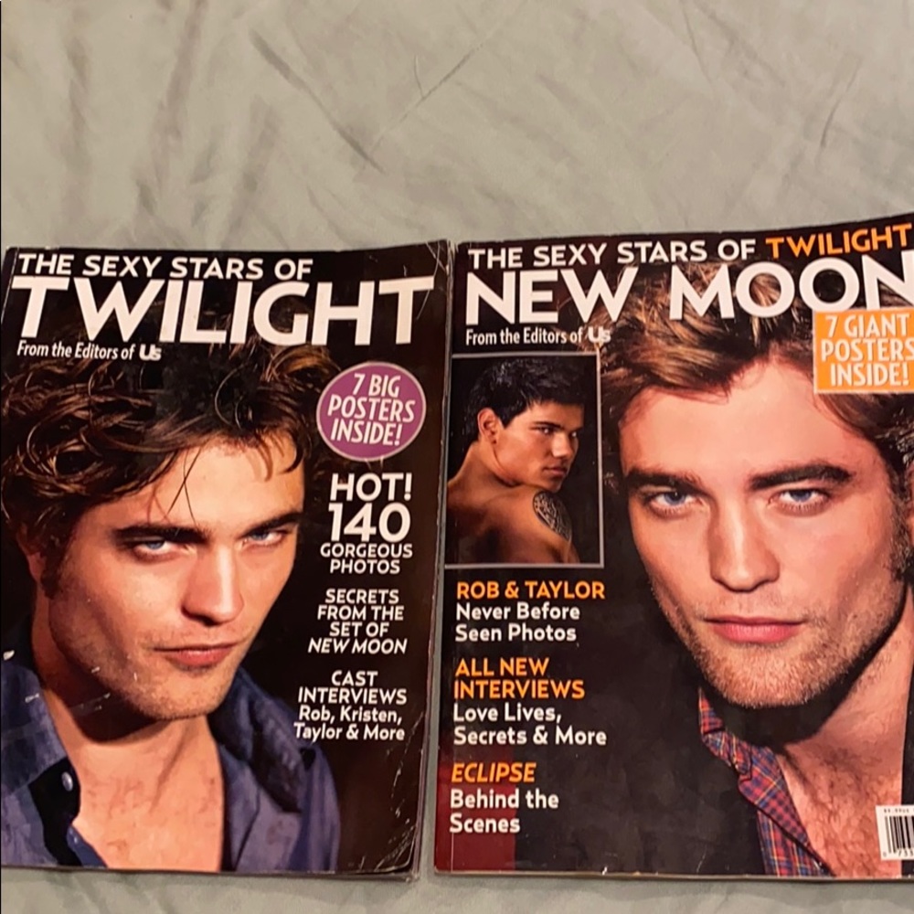2 special edition twilight magazines